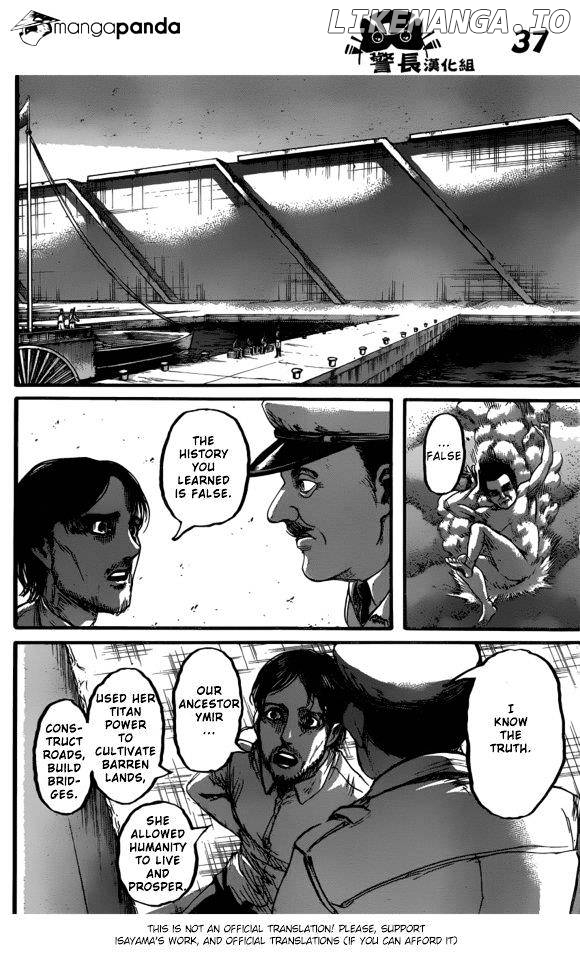 Attack on Titan, Chapter 87 image 38